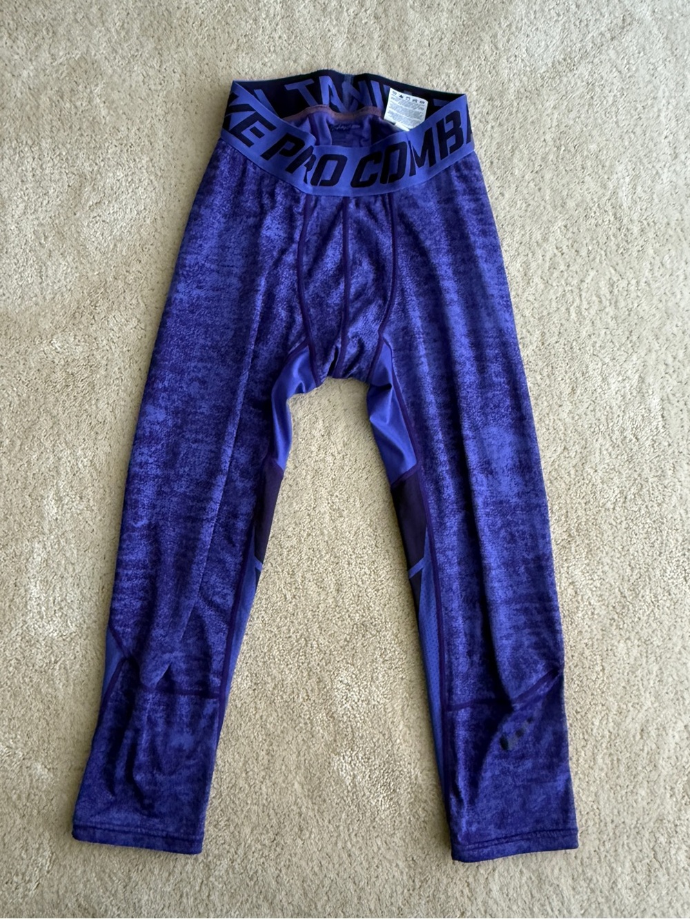 Nike Purple Performance Kids' Leggings
